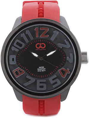 

Gio Collection SU-1566-BKRD Watch - For Men