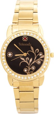 Telesonic GCI-311BLACK Desire Series Watch  - For Women   Watches  (Telesonic)