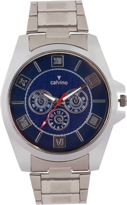 Calvino CGAC-142011-MRM_Blue Analog Watch  - For Men   Watches  (Calvino)