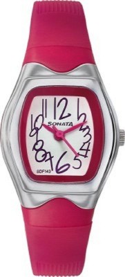 Sonata super fiber contemporary dial teen Analog Watch  - For Women   Watches  (Sonata)