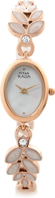 Titan NH2511WM02 Raga Analog Watch For Women Titan Wrist Watches