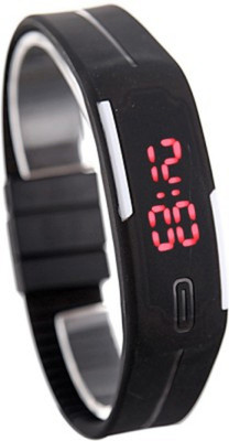 

Hala Rubber Magnet Led Sport Watch - For Men