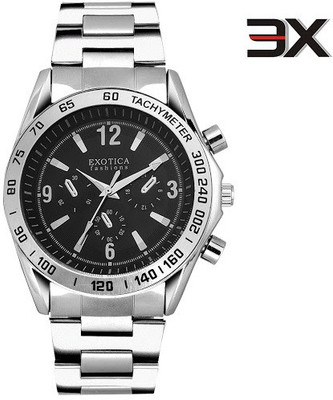 

Exotica Fashions EFG-S-01-ST-Black New Series Watch - For Men