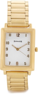 Sonata NG7078YM09 Analog Watch  - For Men   Watches  (Sonata)