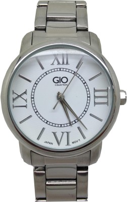 Gio Collection G0016-02 Ssteele Collection Analog Watch  - For Women   Watches  (Gio Collection)