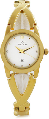 

Maxima 28201BMLY Gold Watch - For Women