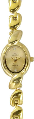 

Maxima 13610BMLY Gold Watch - For Women