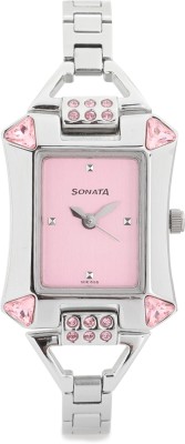 Sonata 8124SM01 Analog Watch  - For Women   Watches  (Sonata)