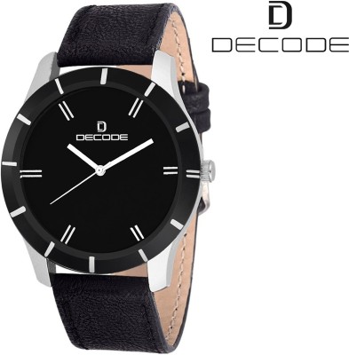 Decode GR-605 Black Strap 1 1 Analog Watch  - For Men   Watches  (Decode)