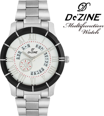 

Dezine Day and Date Display multifunction-GR1005-WHT Watch - For Men