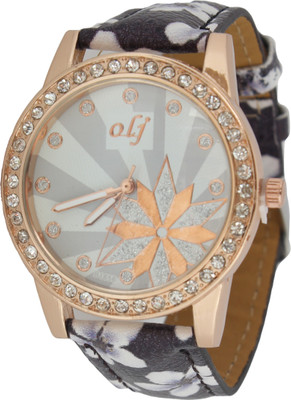 

Zoya 919_B Floral Print Watch - For Women