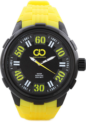 

Gio Collection SU-1559-BKYW Watch - For Men