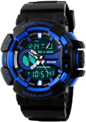 PredictWay 1117BLU-SKMEI Analog-Digital Watch  - For Men   Watches  (PredictWay)