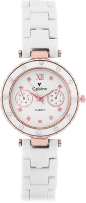 Calvino CLABCH-163033_WhtWht Analog Watch  - For Women   Watches  (Calvino)