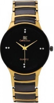 IIK Collection Gold-Black- 02 Analog Watch  - For Men   Watches  (IIK Collection)