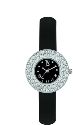 Rage Enterprise RE blk round diomond Watch  - For Women   Watches  (Rage Enterprise)