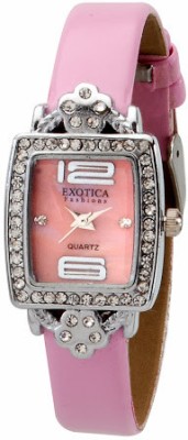 Exotica Fashions EFL-51-Pink-L Analog Watch  - For Women   Watches  (Exotica Fashions)