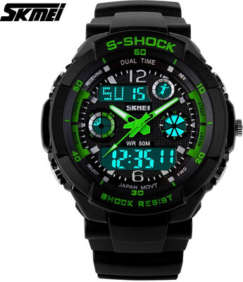 

Skmei S Shock Dual Display S-Shock Watch - For Men