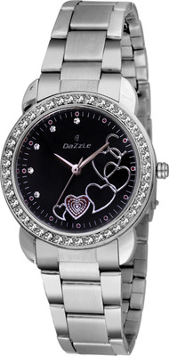 Dazzle DL-LR901-BLK-CH Jewel Watch - For Women Dazzle DL-LR901-BLK-CH Jewel Watch - For Women