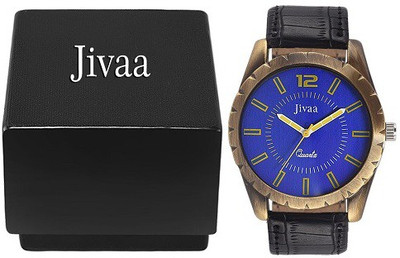 

Jivaa Leather Copper Fringe Watch - For Men