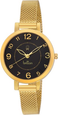 Britton BR-LR032-BLK-GLD Watch  - For Women   Watches  (Britton)