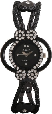 Agile AG246 Fabric Analog Watch  - For Women   Watches  (Agile)