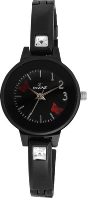 Dezine DZ-LR177-BLK-CH Vox Watch - For Women