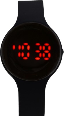 Pappi Boss Latest Round Silicone Jelly Slim Rubber Date & Time Led Band Digital Watch  - For Men & Women   Watches  (Pappi Boss)