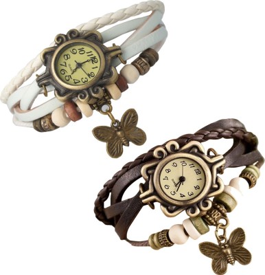 Y&D Combo of 2 VB-310 Vintage Butterfly Analog Watch  - For Women   Watches  (Y&D)