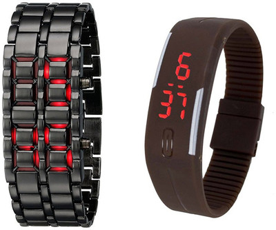 

Adamo ADBDLEDBR Combo Watch - For Couple