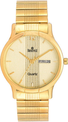

Swisstyle SS-GR9318-WHT-GCH DAZZLE Watch - For Men