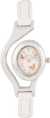 Adine AD-1302 WHITE-WHITE Fasionable Analog Watch  - For Women   Watches  (Adine)
