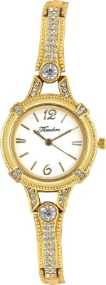 Timebre LXWHT418 Gold Plated Analog Watch  - For Women   Watches  (Timebre)