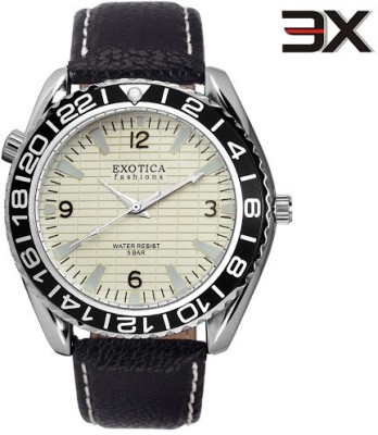 Exotica Fashions EFG-14-LS-WHITE-New New Series Analog Watch  - For Men   Watches  (Exotica Fashions)