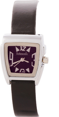 

Telesonic TBOU-001 (Black) Pattern Maze Watch - For Women