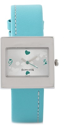 Sonata NG8965SL01AC Yuva Analog Watch  - For Women   Watches  (Sonata)