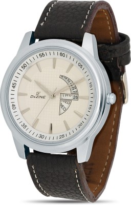 Dezine DZ-GR1010-WHT-WHT Watch  - For Men   Watches  (Dezine)