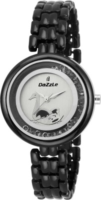 Dazzle LADIES DL-LR5009-WHT-BLK-CH Watch  - For Women   Watches  (Dazzle)
