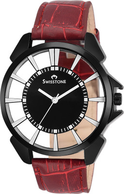 

SWISSTONE CTHRU55-BLK-RED Watch - For Men