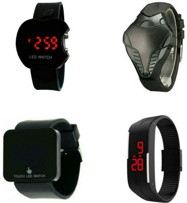 Bm Fashion Apple shape iron man led band and touch screen Watch  - For Men   Watches  (Bm Fashion)