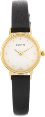 Sonata 8096YL01C Analog Watch  - For Women   Watches  (Sonata)