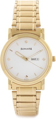 Sonata NC1141YM11 Classic Analog Watch  - For Men   Watches  (Sonata)