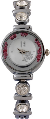 Excelencia CW-11-Silver-pink Charming Watch - For Women