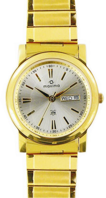 

Maxima 25032CMGY Gold Watch - For Men