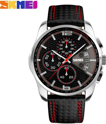 

Skmei Marks-9106- Red Executive Watch - For Men