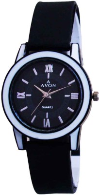 A Avon PK_66 Formal Black Classy Analog Watch  - For Girls   Watches  (A Avon)