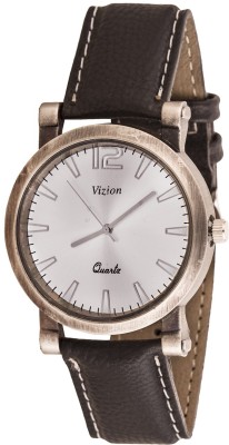 Vizion VSF-013SILVER Classic Time Watch  - For Men   Watches  (Vizion)