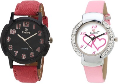 Evelyn EVE-286-307 Analog Watch  - For Couple   Watches  (Evelyn)
