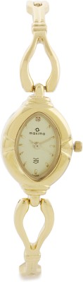Maxima 07174BMLY Gold Analog Watch  - For Women   Watches  (Maxima)
