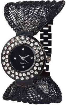 55 Off On Spinoza Glory Black Fancy Beautiful Attractive Watch For Girls On Flipkart Paisawapas Com